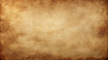 Çatlak, Leke ve Yanmış Kenarlı Eski Kağıt Doku
