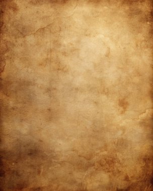 Çatlak, Leke ve Yanmış Kenarlı Eski Kağıt Doku
