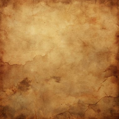 Çatlak, Leke ve Yanmış Kenarlı Eski Kağıt Doku