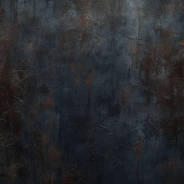 Grunge Surface ve Industrial Wear ile Koyu Çizik Metal Doku