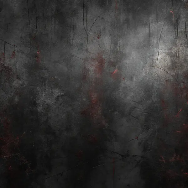 Geometrik çizikler ve endüstriyel yüzeyi olan Koyu Grunge desenli Duvar