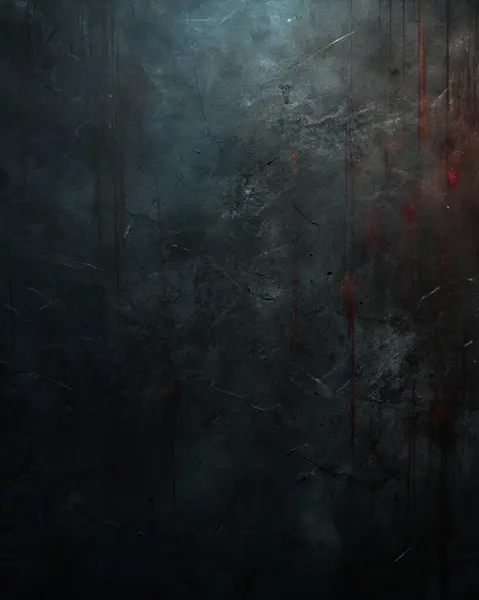 Grunge Surface ve Industrial Wear ile Koyu Çizik Metal Doku