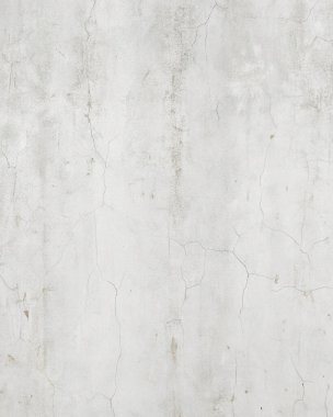 Çatlak Beyaz Beton Duvar dokusu Arkaplan Kullanımı için Hafif Hava Durumu
