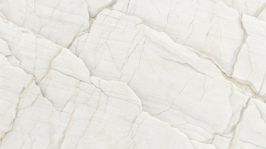 İç Tasarım ve Arkaplan Kullanımı için Doğal Damarlı Beyaz Mermer Doku