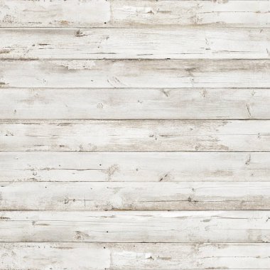 Kırsal ya da Vintage Arkaplan için Beyazlatılmış Ahşap Ahşap Duvar Dokusu