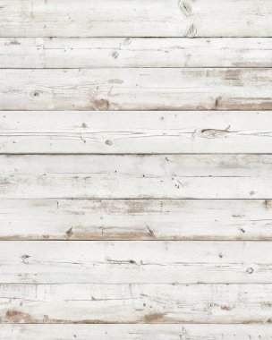 Kırsal ya da Vintage Arkaplan için Beyazlatılmış Ahşap Ahşap Duvar Dokusu