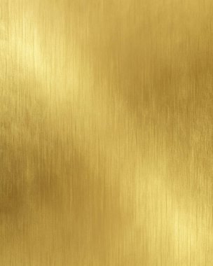 Yansıtıcı Bitiş ile Parlak Fırçalanmış Altın Metal Özgeçmişi