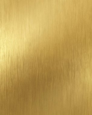 Yansıtıcı Bitiş ile Parlak Fırçalanmış Altın Metal Özgeçmişi