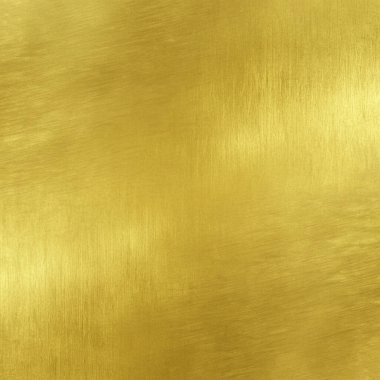 Yansıtıcı Bitiş ile Parlak Fırçalanmış Altın Metal Özgeçmişi