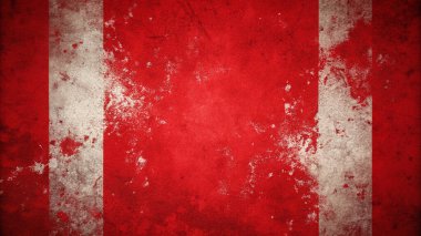 Grunge Kırmızı ve Beyaz Çizgili Görünüşlü Arka plan