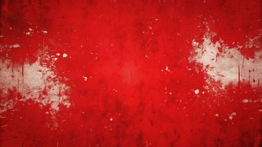Grunge Kırmızı ve Beyaz Çizgili Görünüşlü Arka plan