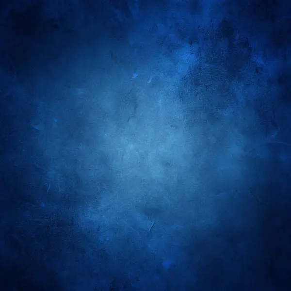 Grunge Mavi Doku Arkaplanı Soluk Merkez ve Karanlık Kenarlıklarla