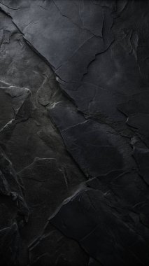 Arkaplan Kullanımı için Doğal Çatlaklara sahip Koyu Kayalık Taş Doku