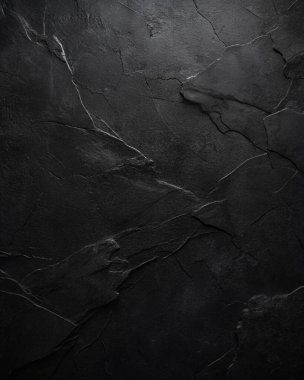 Arkaplan Kullanımı için Doğal Çatlaklara sahip Koyu Kayalık Taş Doku