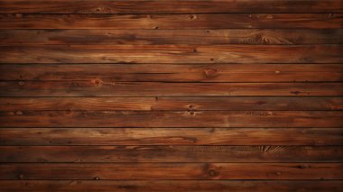 Rustik Arkaplan ya da Tasarım Kullanımı için Koyu Kahverengi Ahşap Plank dokusu
