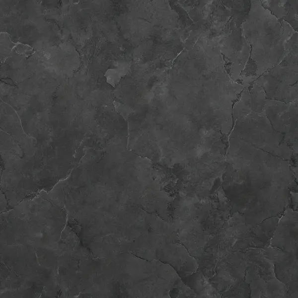 Doğal Çatlaklar ve Damarlar desenli koyu siyah mermer dokusu