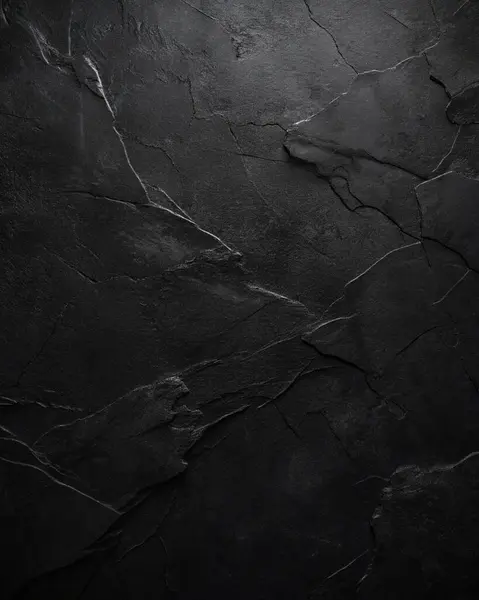 Arkaplan Kullanımı için Doğal Çatlaklara sahip Koyu Kayalık Taş Doku