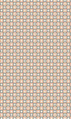 Geometrik şekilli kusursuz desen çizimi