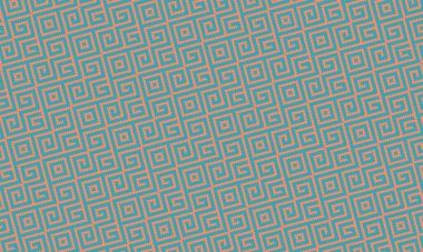 Üretken hesaplama sanatıyla soyut geometrik desen