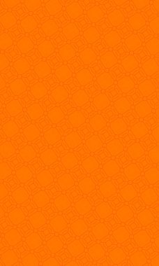 Turuncu geometrik elementlerle kusursuz desen. vektör illüstrasyonu.