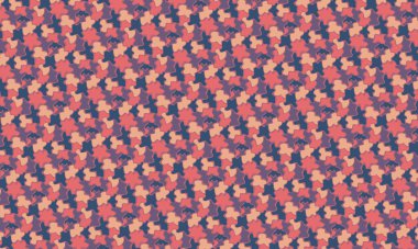 Üçgenli pürüzsüz renkli desen