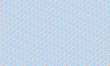 Çiçekler ile Seamless renkli modeli