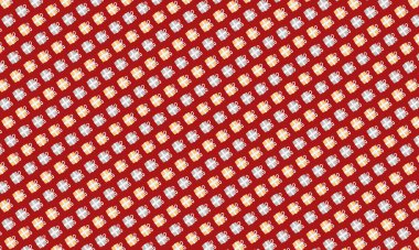 Tekrarlanan şekillerle soyut yaratıcı arkaplan