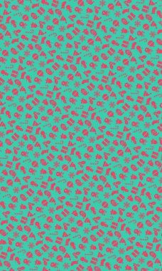 color rhombus tile tessellation pattern illustration