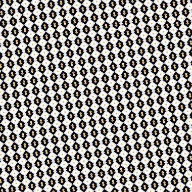 Geometrik şekilli kusursuz desen vektör çizimi