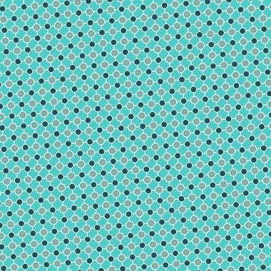 Yeşil benekli noktasız desen.