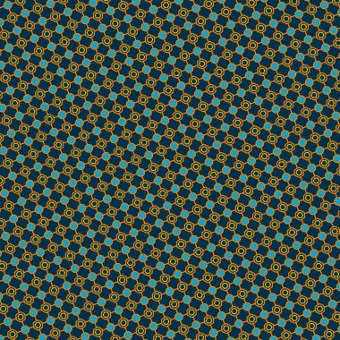 Geometrik şekilli kusursuz desen vektör çizimi