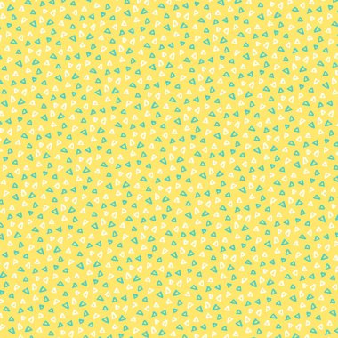 Altıgen süslemeli modern renkli desen