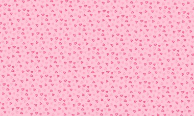 Pembe arkaplanda kopyalama alanı olan pembe kalpler