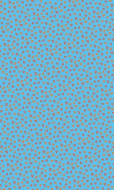 Renksiz desen. karikatür tessellasyon vektör çizimi