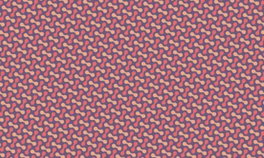 geometrik öğelerle Dikişsiz soyut desen