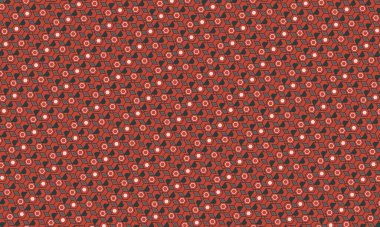 Çiçek süsüsüyle kusursuz soyut desen.