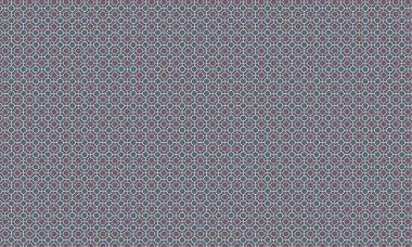 Geometrik simetriyle bitişik çember deseni tekrarlanıyor. Tekstil, duvar kağıtları ve dijital arkaplan için mükemmel..