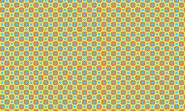 Geometrik simetriyle bitişik çember deseni tekrarlanıyor. Tekstil, duvar kağıtları ve dijital arkaplan için mükemmel..