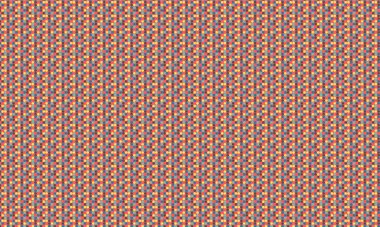 Sıkıca paketlenmiş renkli noktalarla enerji dolu dikişsiz daireler, tekstil, dijital tasarım ve modern dekoratif projeler için mükemmel..