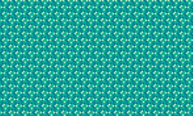 Sıkıca paketlenmiş renkli noktalarla enerji dolu dikişsiz daireler, tekstil, dijital tasarım ve modern dekoratif projeler için mükemmel..