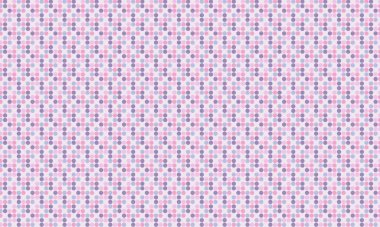 Sıkıca paketlenmiş renkli noktalarla enerji dolu dikişsiz daireler, tekstil, dijital tasarım ve modern dekoratif projeler için mükemmel..