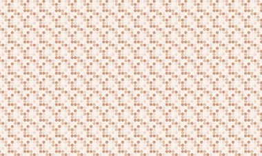 Sıkıca paketlenmiş renkli noktalarla enerji dolu dikişsiz daireler, tekstil, dijital tasarım ve modern dekoratif projeler için mükemmel..