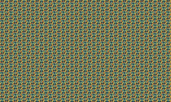 Sıkıca paketlenmiş renkli noktalarla enerji dolu dikişsiz daireler, tekstil, dijital tasarım ve modern dekoratif projeler için mükemmel..