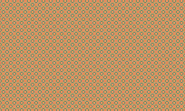 Radial geometrik motifleri ve canlı simetriyi içeren parlak, pürüzsüz daireler deseni, tekstil, duvar kağıtları ve dijital projeler için ideal.