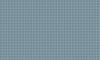 Radial geometrik motifleri ve canlı simetriyi içeren parlak, pürüzsüz daireler deseni, tekstil, duvar kağıtları ve dijital projeler için ideal.