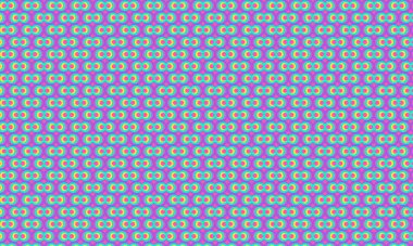 Modern bir soyut tasarım oluşturan dairesel desen üst üste biniyor..