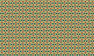 Modern bir soyut tasarım oluşturan dairesel desen üst üste biniyor..