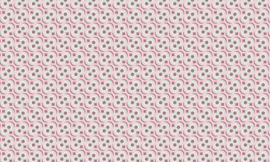 Modern bir soyut tasarım oluşturan dairesel desen üst üste biniyor..