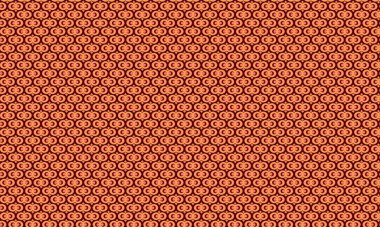 Modern bir soyut tasarım oluşturan dairesel desen üst üste biniyor..