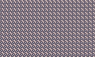 Modern bir soyut tasarım oluşturan dairesel desen üst üste biniyor..
